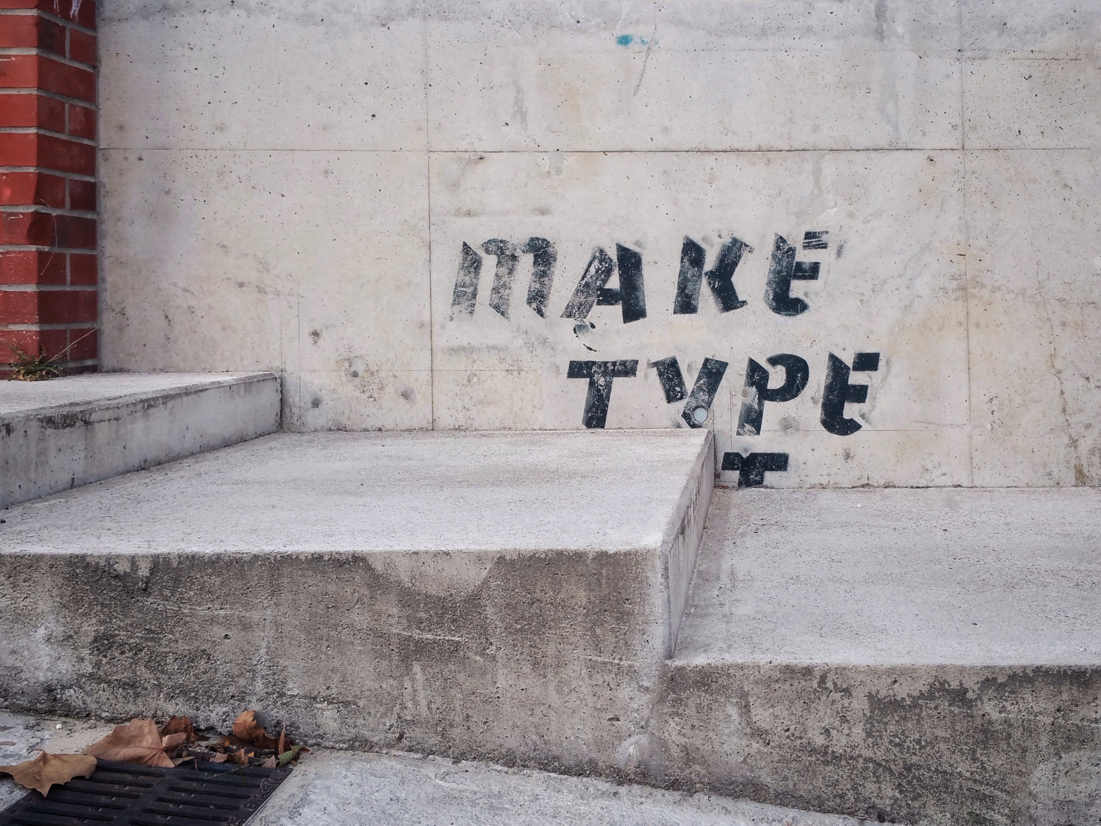 Make Type Not War | 