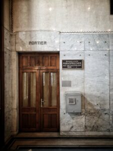 Portier, Postsparkasse Wien / Otto Wagner | Wien 2022 | © Anne Seubert
